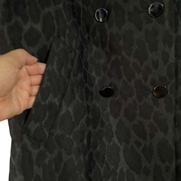 Sandro Paris Leopard Animal Print Jacket/coat Size 40 USA L - Picture 6 of 13